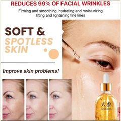 Ginseng Serum Nhân Sâm Hàn Quốc Dưỡng Trắng & Chốngg Lãoo Hóaa - Cấp Ẩm Sâu, Phục Hồi Da Sáng Mịn Không Tì Vết