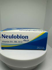 Viên uống bổ sung vitamin B1,B6,B12 Neulobion( hộp 5 vỉ *10 viên bao đường) apco