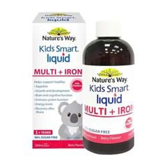 Siro Nature's Way Kids Smart Liquid Multi + Iron 200ml