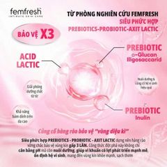 Dung Dịch Vệ Sinh Phụ Nữ Femfresh Bọt Chiết Xuất Bơ Shea & Sữa Yến Mạch 150ml 
