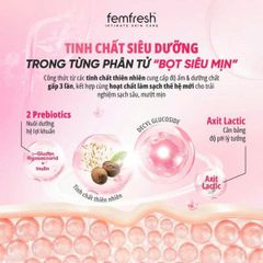 Dung Dịch Vệ Sinh Phụ Nữ Femfresh Bọt Chiết Xuất Bơ Shea & Sữa Yến Mạch 150ml 