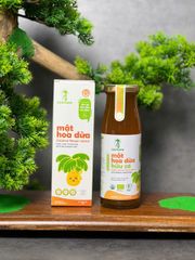 Mật hoa dừa cô đặc organic Sokfarm 250g - Thực phẩm tự nhiên cho bé ăn dặm