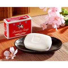 (Nhật) Xà Phòng Đa Năng Cow Beauty Soap Rửa Mặt Và Làm Sạch Dịu Dưỡng Ẩm Dịu Nhẹ Cho Toàn Thân