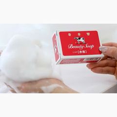 (Nhật) Xà Phòng Đa Năng Cow Beauty Soap Rửa Mặt Và Làm Sạch Dịu Dưỡng Ẩm Dịu Nhẹ Cho Toàn Thân