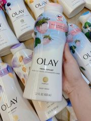 Sữa Tắm Olay Ultra Moisture 650ml - Dưỡng Ẩm Mềm Da, Sản Phẩm Mới Cho Làn Da Mịn Màng