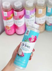 Sữa Tắm St.Ives Hương Dừa 650ml - Dưỡng ẩm, Thơm Ngọt, Giúp Da Mềm Mại - Sản Phẩm Mới Cho Làn Da Tươi Sáng