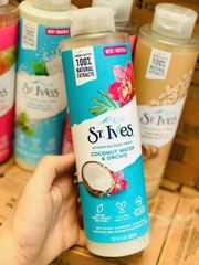 Sữa Tắm St.Ives Hương Dừa 650ml - Dưỡng ẩm, Thơm Ngọt, Giúp Da Mềm Mại - Sản Phẩm Mới Cho Làn Da Tươi Sáng