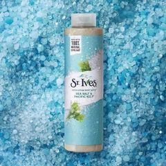Sữa Tắm St.Ives Muối Biển 650ml - Sạch Sâu, Thư Giãn Da, Trải Nghiệm Spa Tại Nhà, Dưỡng Ẩm Tốt