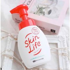 (Nhật) Sữa Rửa Mặt Tạo Bọt Dành Cho Da Mụn Skinlife Cow Facial Wash Pump