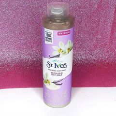 Sữa Tắm St.Ives Vanilla & Oat Milk 650ml - Làm Mềm Da, Hương Thơm Ngọt Ấm, Dưỡng Ẩm Tối Ưu Cho Làn Da Mềm Mại
