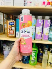 Sữa Tắm St.Ives Chanh Đào 650ml - Dưỡng Ẩm, Làm Sáng Da, Tươi Mát, Sản Phẩm Mới, Dành Cho Da Khỏe Mạnh