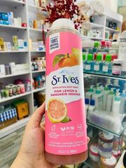 Sữa Tắm St.Ives Chanh Đào 650ml - Dưỡng Ẩm, Làm Sáng Da, Tươi Mát, Sản Phẩm Mới, Dành Cho Da Khỏe Mạnh