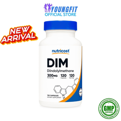 Viên Uống DIM Diindolylmethane Nutricost Nhập Mỹ Điều Hòa Nội Tiết Tố Tăng Đề Kháng (Hộp 120 viên) - YoungFit