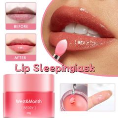 Lip Sleeping Mask Loại bỏ da chết và cho đôi môi mịn màng và mềm mại