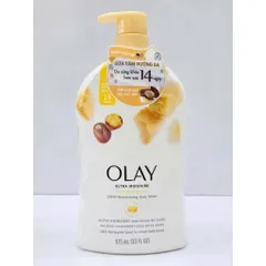 Sữa Tắm Olay Ultra Moisture Shea Butter 975ml - Dưỡng ẩm tuyệt vời, mềm mượt, phù hợp cho mọi loại da