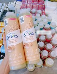Sữa Tắm St.Ives Yến Mạch & Bơ 650ml - Dưỡng Ẩm Dịu Nhẹ Cho Da - Chăm Sóc Da Tự Nhiên