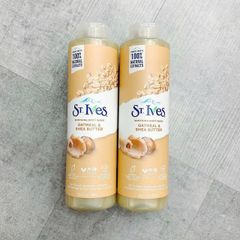 Sữa Tắm St.Ives Yến Mạch & Bơ 650ml - Dưỡng Ẩm Dịu Nhẹ Cho Da - Chăm Sóc Da Tự Nhiên