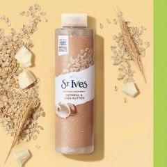 Sữa Tắm St.Ives Yến Mạch & Bơ 650ml - Dưỡng Ẩm Dịu Nhẹ Cho Da - Chăm Sóc Da Tự Nhiên