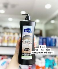 Dầu Gội & Sữa Tắm Suave Kids Star Wars 828ml – sạch dịu, mùi dễ thương