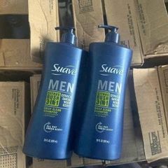 Dầu Gội Suave Men 3in1 828ml - Sạch Da Đầu, Tiện Lợi, Sản Phẩm Chăm Sóc Tóc Nam 