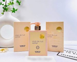 Sữa Tắm Armaf Club De Nuit Woman 360ml (Hồng) - Hương Nữ Tính, Sang Trọng, Dưỡng Da Mềm Mại