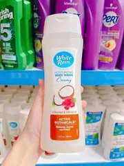 Sữa Tắm Dưỡng Ẩm White Rain Hương Dừa 354ml - Thơm Ngon, Mềm Da, Dưỡng Da Hiệu Quả, Chăm Sóc Da Hàng Ngày