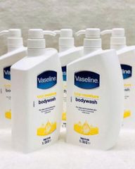 Sữa Tắm Vaseline Trắng Da Dưỡng Ẩm 1L - Dưỡng Sáng, Mềm Mịn Cho Làn Da Khỏe Mạnh