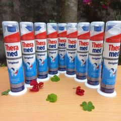 Kem Đánh Răng Theramed Trắng Tự Nhiên Dạng Xịt 100ml - Làm Sạch Mạnh Mẽ, Trắng Sáng Từ Thiên Nhiên, Chăm Sóc Răng Miệng Tối Ưu