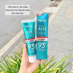 KDR – Kem Đánh Răng Median Dental IQ Original 93% (Xanh Lá) – sạch sâu, giảm mảng bám