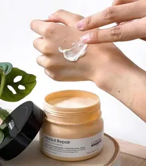 Kem Ủ Tóc Loreal Absolut Repair 500ml – phục hồi hư tổn, cấp ẩm chuyên sâu
