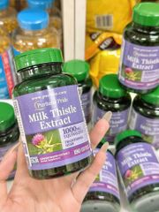 Viên Uống Bổ Gan Milk Thistle Extract 180 Viên - Hỗ Trợ Sức Khỏe Gan Tự Nhiên, Thực Phẩm Chức Năng Tốt Cho Gan