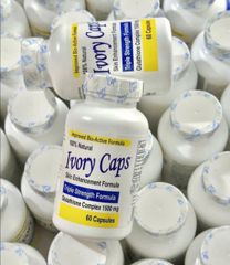 Viên Uống Trắng Da Ivory Caps - Công Thức Tăng Cường Sắc Da 60 Viên, Giúp Trắng Da và Tăng Cường Sức Khỏe