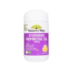 Viên Uống Dầu Hoa Anh Thảo Nature’s Way 1000mg - Hỗ Trợ Cân Bằng Nội Tiết Và Làm Đẹp Da (60 Viên)