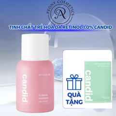 Tinh Chất Trẻ Hóa Da Retinol 1.0% Candid - Serum Giảm Nhăn, Tăng Độ Đàn Hồi, Cải Thiện Màu Da 30ml