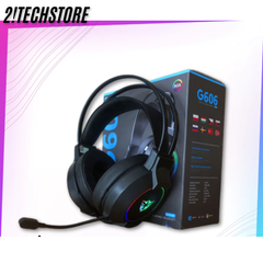 Tai Nghe Gaming Chụp Tai G606, Tai Nghe Máy Tính Có Mic, Jack Cắm USB, LED RGB, Âm Thanh 7.1, BH 12T
