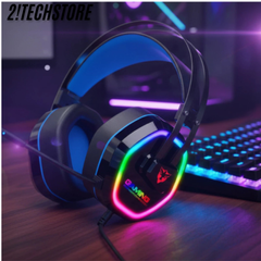 Tai Nghe Có Dây Gaming G608 – Tai Nghe Chơi Game phù hợp PC/Laptop, Âm Thanh Vòm 7.1, Có Mic Khử Ồn.