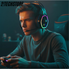 Tai Nghe Có Dây Gaming G608 – Tai Nghe Chơi Game phù hợp PC/Laptop, Âm Thanh Vòm 7.1, Có Mic Khử Ồn.