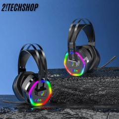 Tai Nghe Chụp Tai Có Dây Gaming G608 - Có Mic, Công Nghệ Lọc Âm Giảm Tiếng Ồn Làm Nhiễu, Laptop/PC.