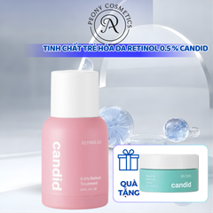 Bộ Đôi Candid Tinh Chất Retinol 0.5 + B5 Cica 10ml - Dưỡng Ẩm Và Trẻ Hóa Da, Phục Hồi Da Nhạy Cảm, Xuất Xứ Hàn Quốc