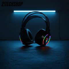 Tai Nghe Chụp Tai Gaming Có Dây G606 - Âm Thanh Vòm Surround Có Mic, Đèn Led RGB, Chuyên Game,BH 12T