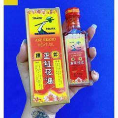 Dầu gió hiệu cây búa nước đỏ