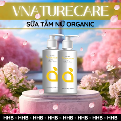 Sữa tắm nữ Vnaturecare 190ml - Làm sạch và dưỡng ẩm da