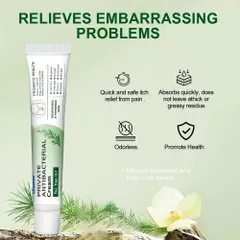 Kem Giảm Ngứa Loại Bỏ Chàm Eczema Ngứa Thảoo Dượcc Kháng Khuẩn , khí hư vùng kín, chăm sóc dưỡng ẩm vùng kín