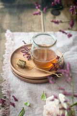Mật Ong Hoa Trắng Vanbina 250gr Nguyên Chất Xuất Khẩu - Mật Ong Đặc Sản Mù Cang Chải 