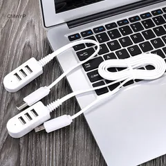 Hub Chia 3 Cổng USB 3.0 Tốc Độ Cao Cho Máy Tính Dài 1m