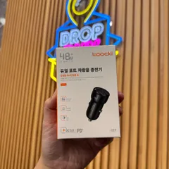 Sạc xe hơi 48W, 2 cổng USB-A + USB-C Toocki