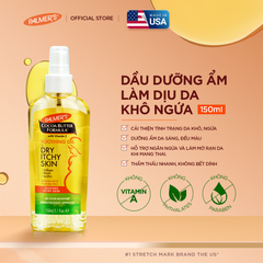 Dầu dưỡng da hỗ trợ giảm nhanh khô ngứa cho mẹ bầu Palmer's 150ml 623341