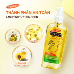 Dầu dưỡng da hỗ trợ giảm nhanh khô ngứa cho mẹ bầu Palmer's 150ml 623341