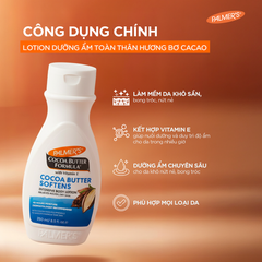 Lotion dưỡng ẩm sâu toàn thân hỗ trợ giảm khô nứt da hương Bơ Cacao Palmer's 50ml