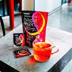 Trà Giảm Cân Collagen Orihiro Night Diet Tea 16 Túi Lọc - Hỗ Trợ Giảm Cân và Bổ Sung Collagen Cho Làm Đẹp Da